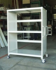 boltless shelving,Screwless rivet shelves