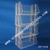 Galvanized supermarket exhibition stand