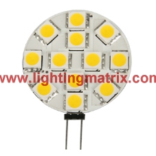 LED G4 Light 12x SMD5050 AC/DC8-30V IC Current Driver