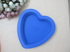 Cut heart shape silicone cake mould