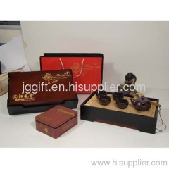 tea packaging food container wooden box