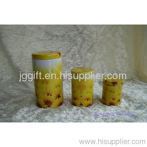 tea packaging food container tin box