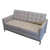 Florence Leather Knoll Sofa