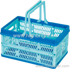 small handle folding crate
