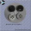 Black M.O.P.Shell button