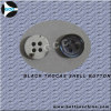 Black trocas shell button