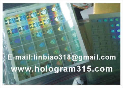 a4 hologram label