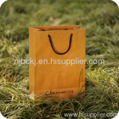 Kraft Paper Bag With Cotton Rope Handle