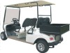 electric golf cart with rear cargo box