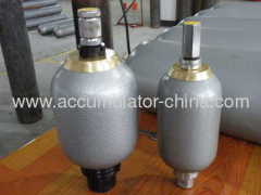 1.6 ltr 315 bar Hydraulic Accumulator Bladder Accumulator Gas Cylinder