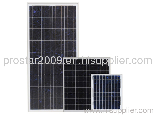 Poly Crystalline Silicon Solar Module with CE Certified, 1W-250W