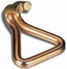 Cargo Control System/Double J Hook with Zinc-plated Surface Treatment