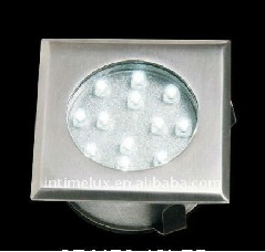 1.2w square led underground light lamp buried light