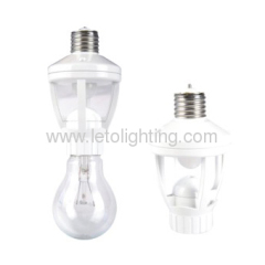 Induction LED night lamp transparent socket - UL listed small night light.