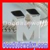 925 Sterling Silver european Letter M Charm