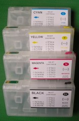 Refillable ink cartridge for Epson 676/677/678/701/702/703/711 etc.