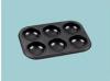Non-stick 6cups bakeware heat resisting coating