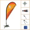 outdoor feather flag