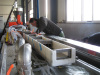 PE+wood plastic profile extrusion line