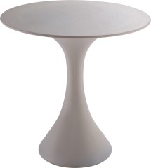 Modern Design Ivory PP Round Top Bar Table Pub Dining Furniture Bar for Home Table