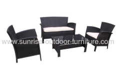 wicker sofa set / wicker patio sofa