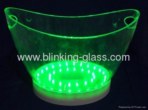 Flash ice bucket -12L - 40pcs led light