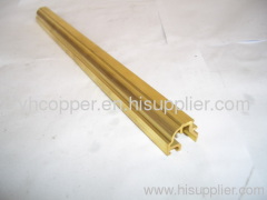 brass extruded profiles use for window and door frame