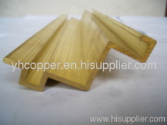 Brass copper extrusion profile door window hardware