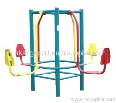 outdoor fitness square perdal force frame