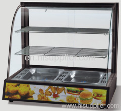 Curved Glass warming Showcase DH-827B