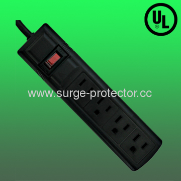 4 outlet (c)UL listed surge protector