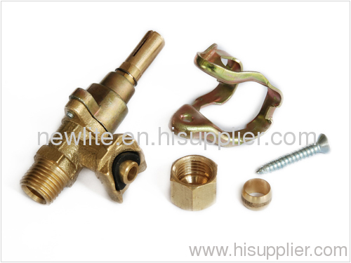brass oven gas valve
