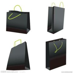 China Coloful Paper Shopping Handle Bag