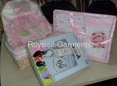 EU regulations cotton baby gift set