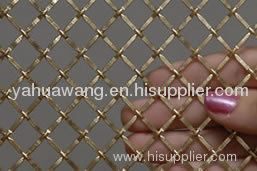 Crimped Wire Mesh For Decoration