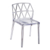 Unique Crystal European Style Supernatural side Chair Dining Room outdoor coffee side chairs furniture store