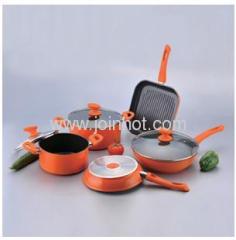 5PCS Aluminium Non stick Cookware Sets