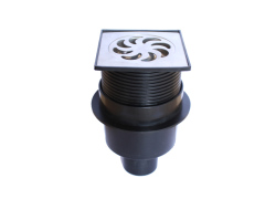 Straight-Line Floor Drain/HDPE valves