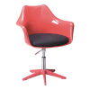Best Red plastic Gas Lift Tulip office Armchair removable cushion comfortable computer furniture chairs