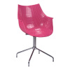 Best Pink ABS Seat office Armchair club dining room bedroom furniture design chairs shops