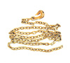 G80 Golden Galvanized Chain Sling with Bent Hook