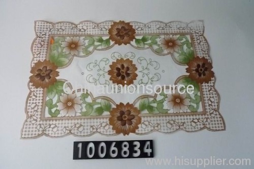 Embroidery table mat