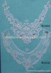 Crochet flower lace