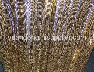 decorative metal cloth aluminum alloy yuandong mesh wire mesh