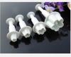 New 4 Pcs Flower Fondant Plunger Cutter Cake Decorating001