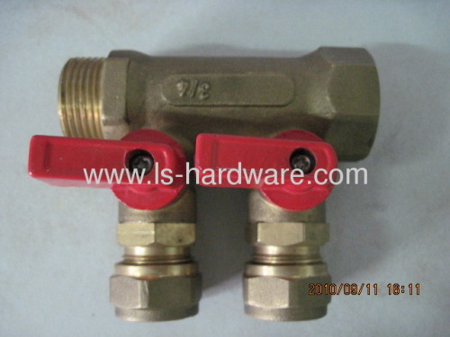 hot forged brass manifold