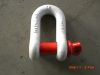 US type G210 drop forged Dee shackle