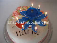 music birthday candle