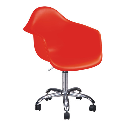 Best Red plastic Gas Lift Tulip office Armchair removable cushion comfortable computer furniture chairs