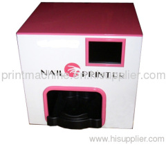 Intelligent nail printer with computer and screen inside